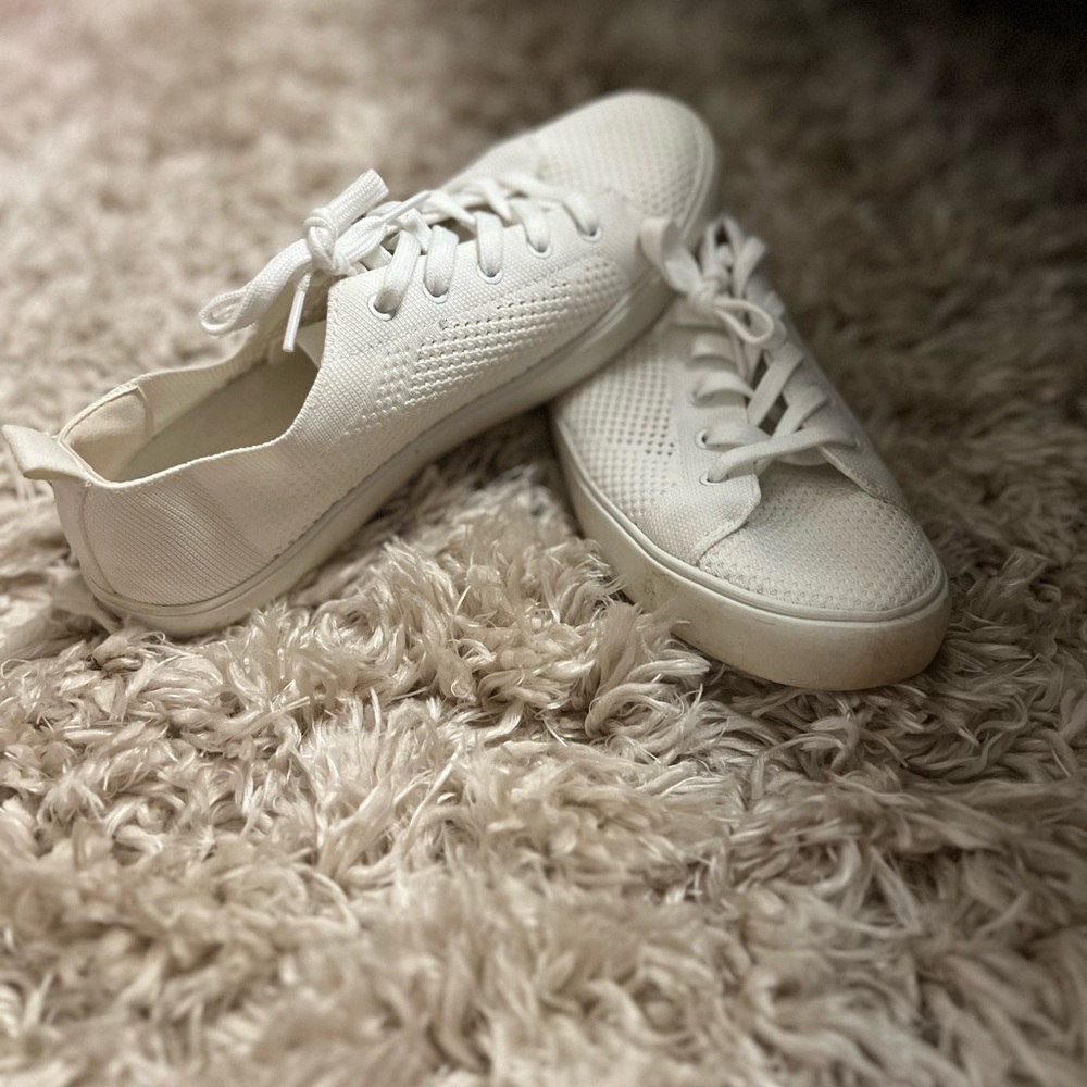 White Casual Women's Sneakers Size 10